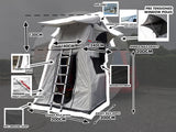 Ventura Deluxe 1.4 Roof Top Tent + Annex + Thermal Liner