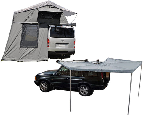 Extended Ventura Deluxe 1.4 Roof Top Tent + Annex + 270 Awning