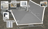 Extended Ventura Deluxe 1.4 Roof Top Tent + 270 Awning