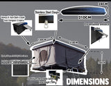 NEW Ventura XL Fibreglass Hardshell Roof Tent (IN STOCK)