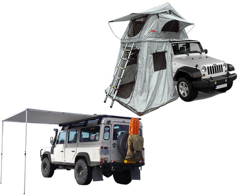 Ventura Deluxe 1.4 Roof Top Tent + Annex + Side Awning